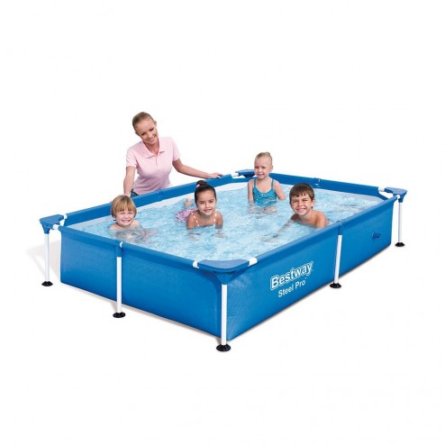 Deluxe Splash Frame Pool 221x150x43cm